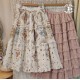 Miss Point Cat Rose Tea Open Front Deluxe Skirt(Reservation/Full Payment Without Shipping)